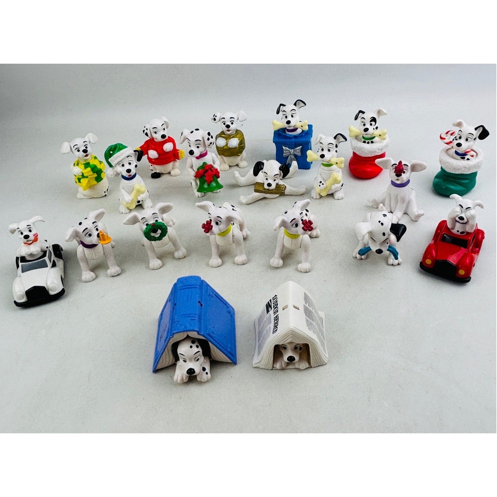 Disney 101 Dalmatians McDonald's Happy Meal Toy Figure Lot of 20 Vintage 1996